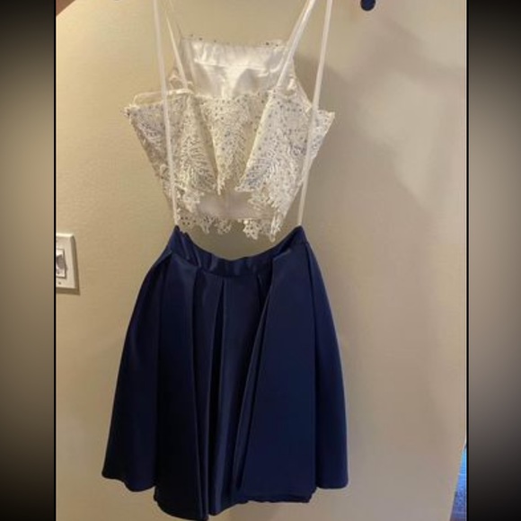 2 Piece Homecoming Dress - Picture 2 of 4